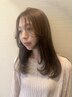 髪質改善ストレート+カット￥17800→￥17000