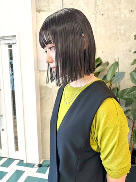 ノエ(noe) ホワイトグレージュ/デジタルパーマ/チェリーブラウン/栄k50