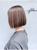 切りっぱなしボブ