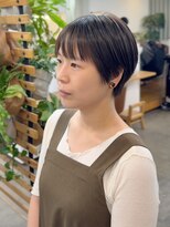 ジーナ 渋谷 表参道(JINA)&nbsp;大人ショートボブ/ハンサムショート/前髪あり/30代40代50代