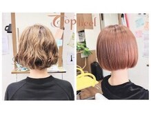 トップヒール(Top heel)の雰囲気（大人ボブ、切りっぱなしボブ、くびれボブ、20代～50代に大人気！）