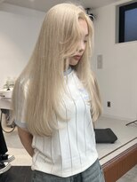 リヴ オオサカ(LIV OSAKA)&nbsp;ホワイトベージュ/トリプルカラー/ハイトーン【梅田】