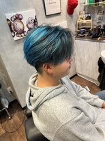 フェードアンドライン 青森店(FADE&LINE) ブルーメッシュ!