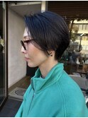 髪型よりオーラリーのフリース
