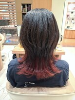 ユニックス アリオ上尾店(UNIX)&nbsp;【インナーカラー】ウルフカット×デザインカラー