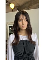 オラプラノ(olaplano)&nbsp;レイヤーカット　前髪カット　バタフライカット