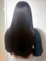 カミラボ(KAMI LABO) ロングストレート 髪質改善トリートメント アッシュブラウン