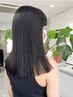 【さらさらストレート】縮毛矯正　￥14000