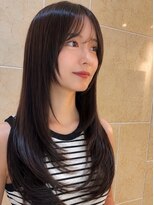 ケアシンサイバシ(CARE shinsaibashi) まとまりの良いロングレイヤー
