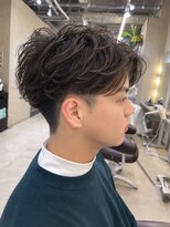 フラッグ ヘアー 天神西通り店(Flag HAIR)&nbsp;フェザーパーマ