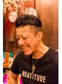 ちょいワルツーブロックリーゼント☆BELLWOODHAIRスタイル