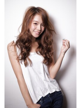 ヘアーメイクジェンテ(hair make gente) GENTE☆デザインシリーズ☆ゆる巻きロングレイヤー