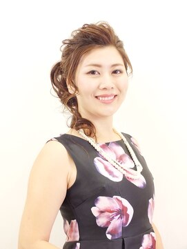 ブリエ(briller) ブリエ☆結婚式☆エレガントルーズサイドアップ