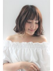 PACOのハニーヘア小顔ボブ☆☆タンバルモリ