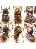【neolive cino】ハーフアップヘアアレンジ☆