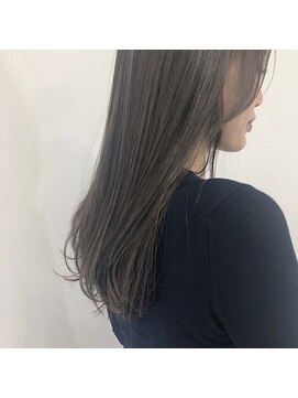 ガーランドウメダ(Garland umeda) マロングレージュ×ストレートロング