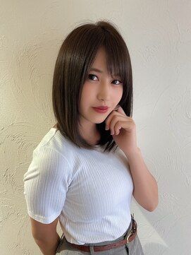 ヘアサロン マゼラン 新宿(Magellan) 大人ナチュラル・ストレートボブ