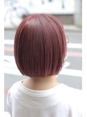 ボブ×ベリーピンク