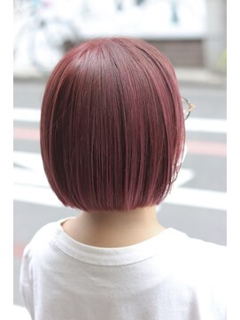 リセスヘアー(Recess hair) ボブ×ベリーピンク
