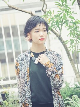 イコール バイ プロデュース 町田駅前店(equal by Produce) 黒髪ショートバング