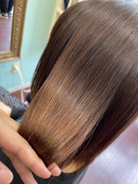 ヘアメイク ユーユ(Hair make U YU) 【ウルツヤ】酸性ストレート+X