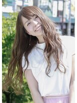 ソファ (sofa)&nbsp;～ sofa ～ ホワイトアッシュベージュ×フェミニンロング