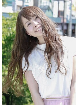 ソファ (sofa) ～ sofa ～ ホワイトアッシュベージュ×フェミニンロング