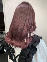 アジールヘア 池袋東口店(agir hair) ピンクカラーダブルカラービタミンカラーくびれヘア池袋　目白