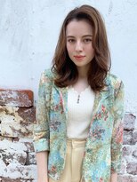 マリアバイアフロート(Maria by AFLOAT) 【山田】外国人風かきあげバングクアンクくびれレイヤー