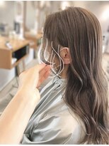 ラブクロムトーキョー オモテサンドウ(LOVECHROME OMOTESANDO)&nbsp;ショコラベージュメルティカラー☆あざと後れ毛カット