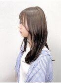 ブリーチなしカラー*