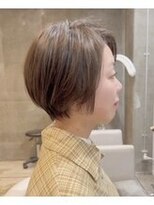 モールヘア 武庫之荘店(MOOL hair) 大人ショートヘア/イルミナカラー/グレーベージュ/