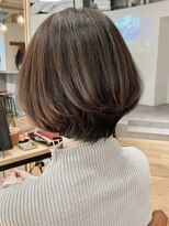 カレン 銀座(Karen)&nbsp;ミニボブ/ココアベージュ/アッシュブラウン/透明感ボブ[日比谷]
