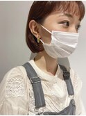 クルンとインカール♪オン眉ミニボブ