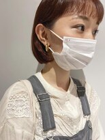 ラヴェストバイフレイスウェル(LOVEST by frace well)&nbsp;クルンとインカール♪オン眉ミニボブ