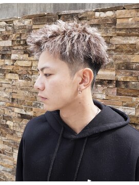 イーストサイドバーバーショップ(EAST SIDE BARBER SHOP) ツイストスパイラル×ホワイトメッシュ