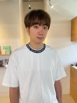 コンティニュー オモテサンドウ(CONTINUE OMOTESANDO) 黒髪でも決まる王道マッシュレイヤーメンズカット