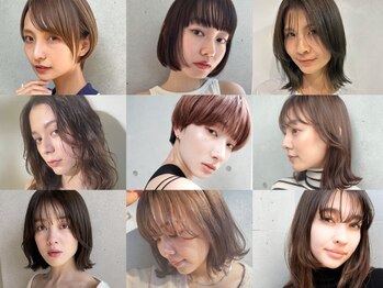 ヘアーアンドアート ルミナ(HAIR&ART LUMINA)の写真/「明るいグレイカラー」で解決◆刺激の少ない「イノワカラー」でデザインを楽しむ。初めて方にも◎