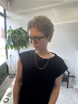 ウォルク(WOLK) スパイキーショート/ハイトーンメンズ/ベージュ