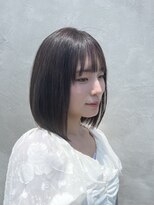 サムシング(Something.)&nbsp;縮毛矯正_ボブ