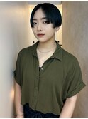 メンズライクヘア ハンサムショート ダブルカラー《宮坂》