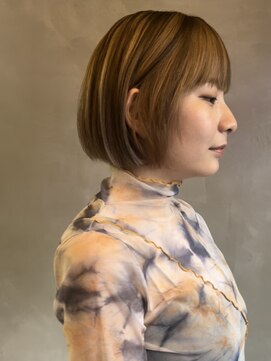 イキプラスディードットログ 大和八木駅前店(ikii+D.Log) ハイライト×ボブ