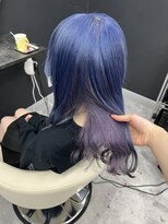 ホワイト 梅田(white)&nbsp;#ブルー×ラベンダー