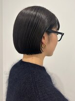 バサ 花小金井店(BASSA) ボブ・きりっぱボブ・切りっぱなしボブ・おしゃれボブ・メガネ