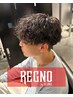 メンズカット＋ツイストスパイラルパーマor波巻きパーマ[メンズパーマ/眉毛]
