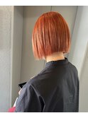 オレンジ【青葉台/ミニボブ】