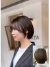 國長指名クーポン》cut+color+2step treatment［￥18700→￥11000］