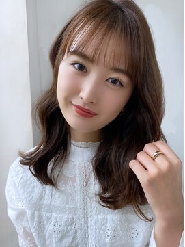 エインアンリー 明治神宮前(AIN.ANLY.) イメチェン/ハッシュカット/フルバング/似合わせカット/韓国ヘア