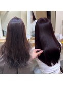 美髪縮毛矯正ビフォーアフター