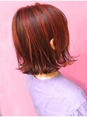【lamp斉藤】ハイライト×オレンジ